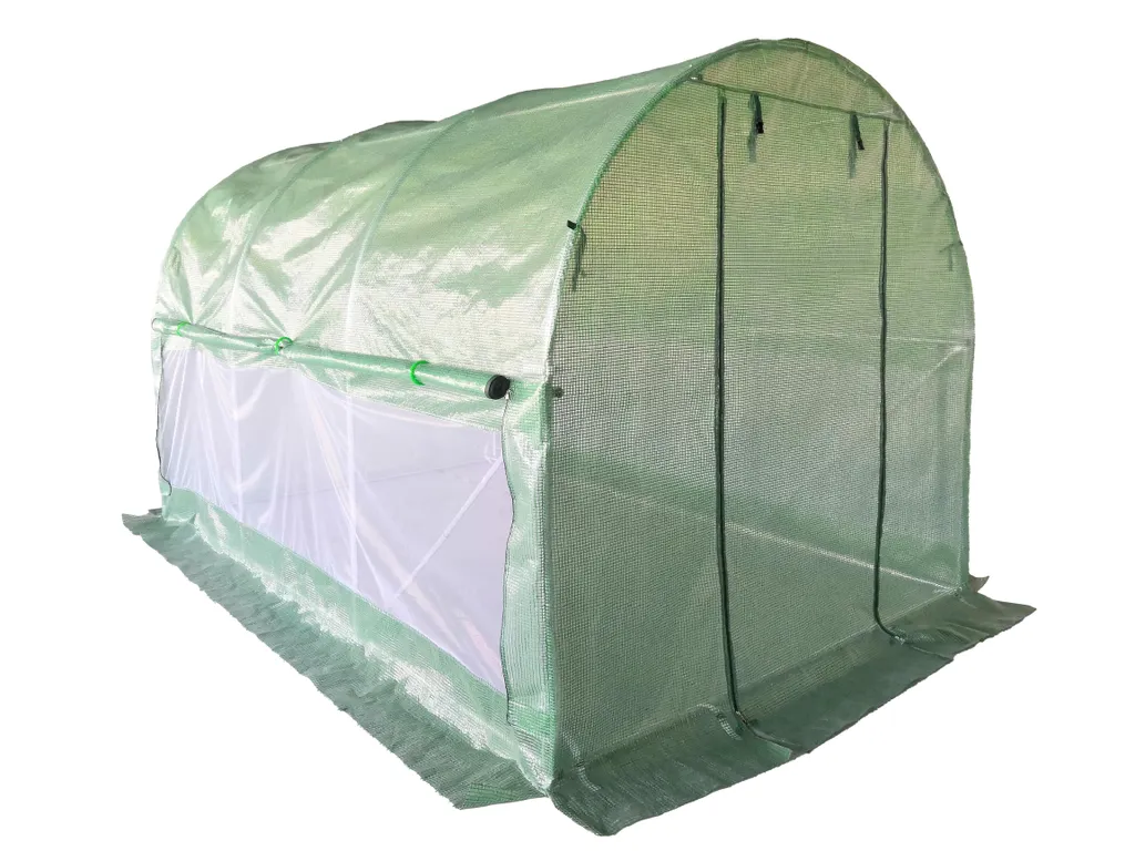 Serra Orto 4iQ 6m² PREMIUM Green 2x3m con Zanzariera - Orto Bio