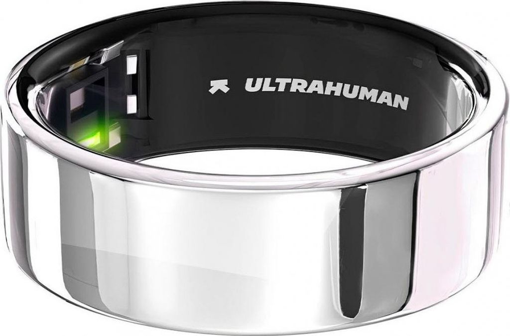 Ultrahuman AIR Smart Ring, Space Silver- Größe 6