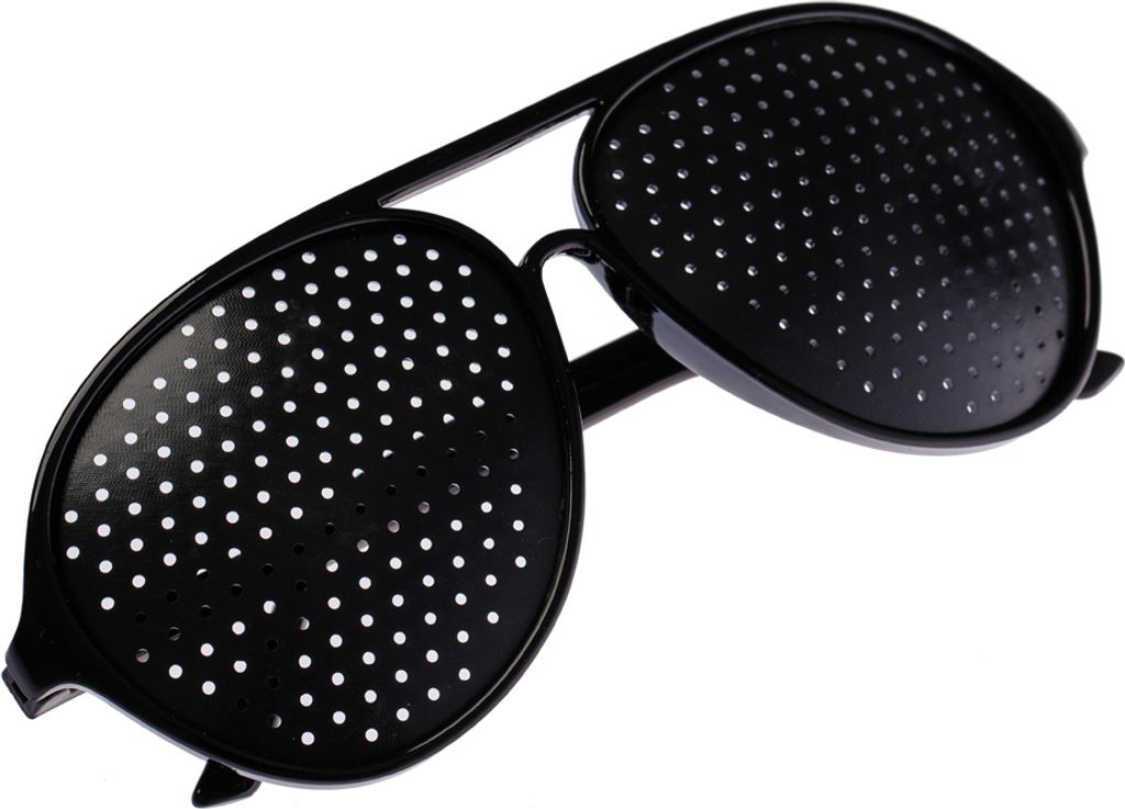 Rasterbrille Lochbrille Gitterbrille Augentraining Produktbild 4
