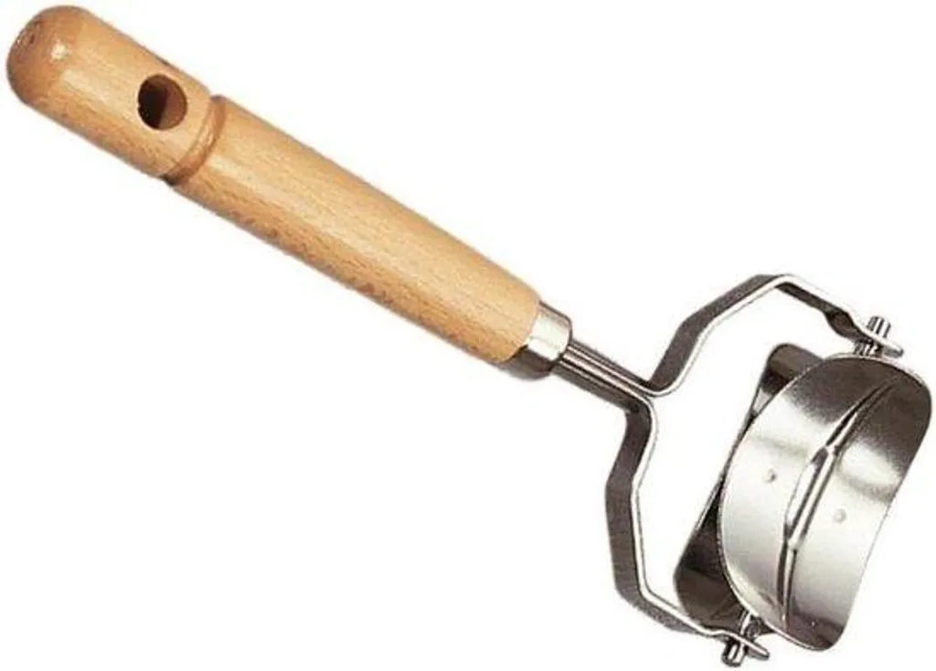 Moule à raviolis ovale 5,3 cm avec bord lisse et manche ergonomique