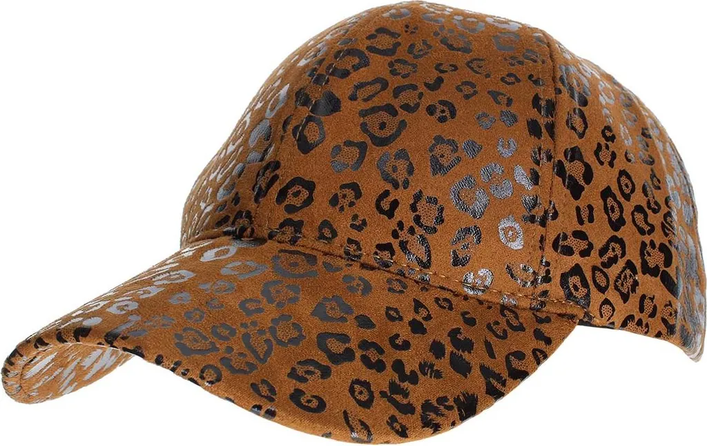 Avizar Cappellino Animalier Lucido Marrone - Accessorio Trend 2024