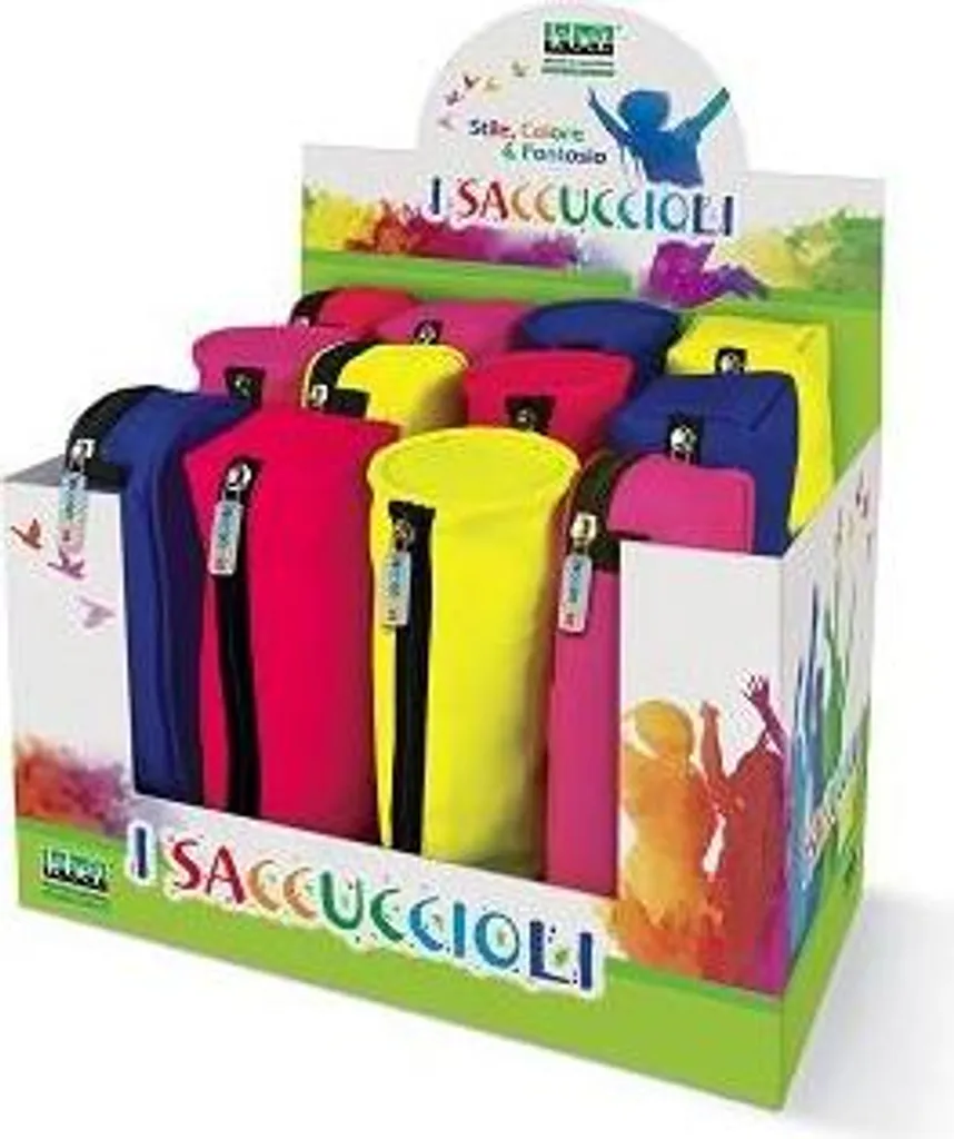 Trousse Scolaire Souple Multicolore Lebez 80615 Idéale pour Stylos et Feutres