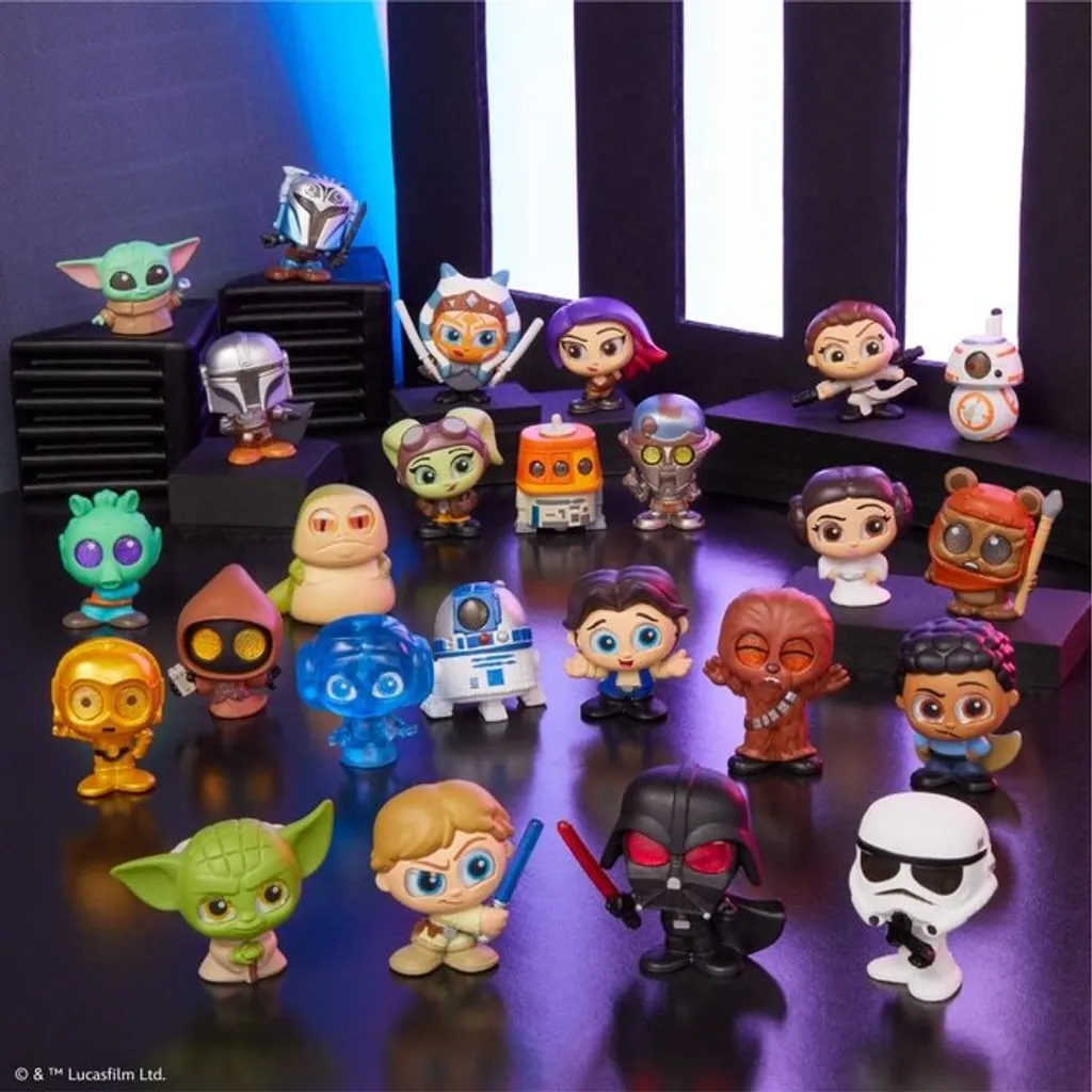 Star Wars Doorables Série 1 : Capsule Surprise Mini Figurines Disney