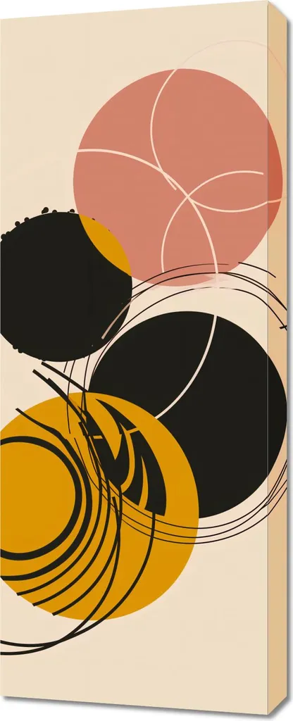 Image Soleil et ombres 40x100 cm Anti-Reflets pour Mur avec Lumière
