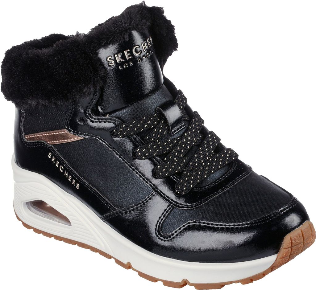 Skechers Uno - Cozy On Air 310518L-BKRG, zimní obuv, pro Obrázek produktu