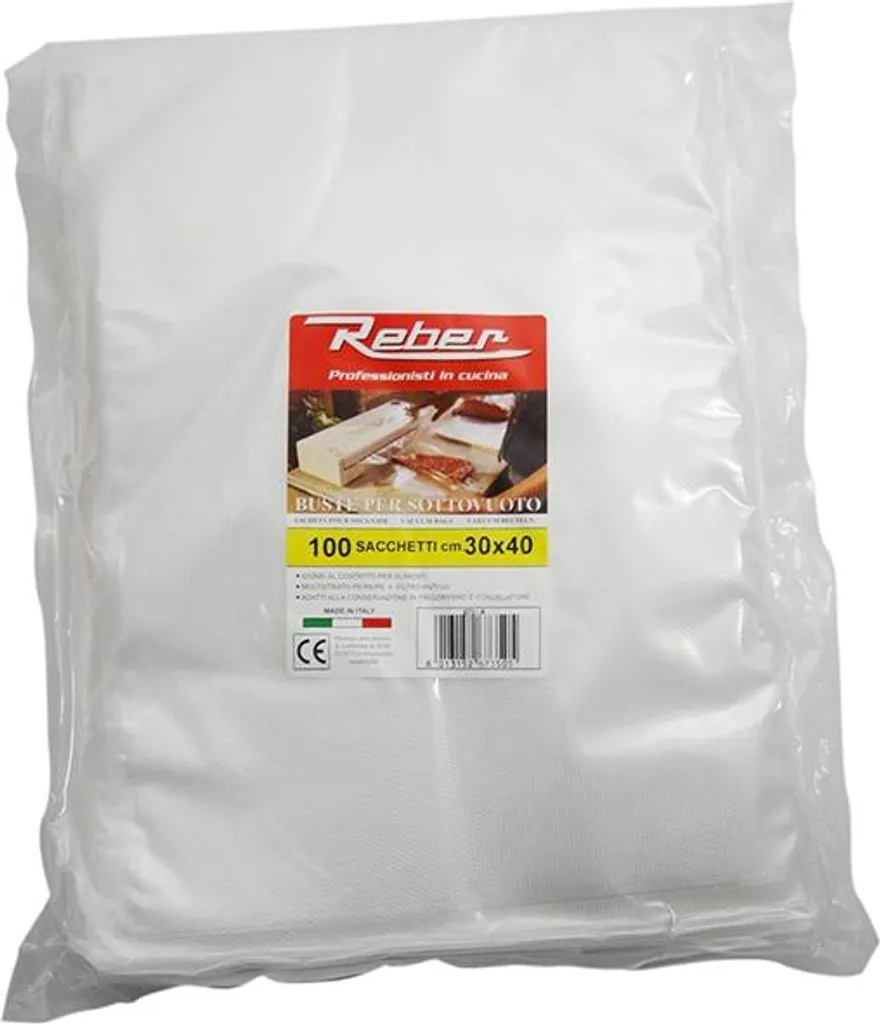 Sacchetti Sottovuoto Reber 6735 N 20x30 cm - 100 pz in Offerta Online