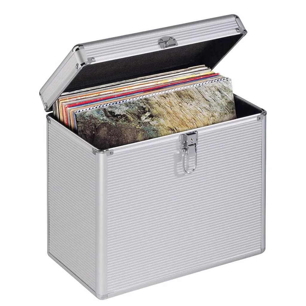 Boîtier de rangement Hama pour cartes mémoire et supports - Look Argent