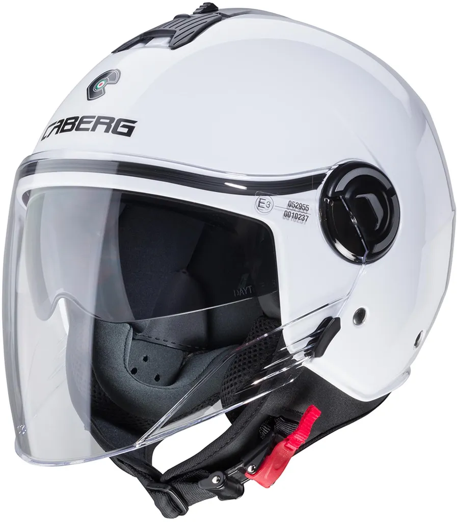 Casque moto jet ouvert Caberg Riviera V4X blanc XXS homologué ECE 22.06