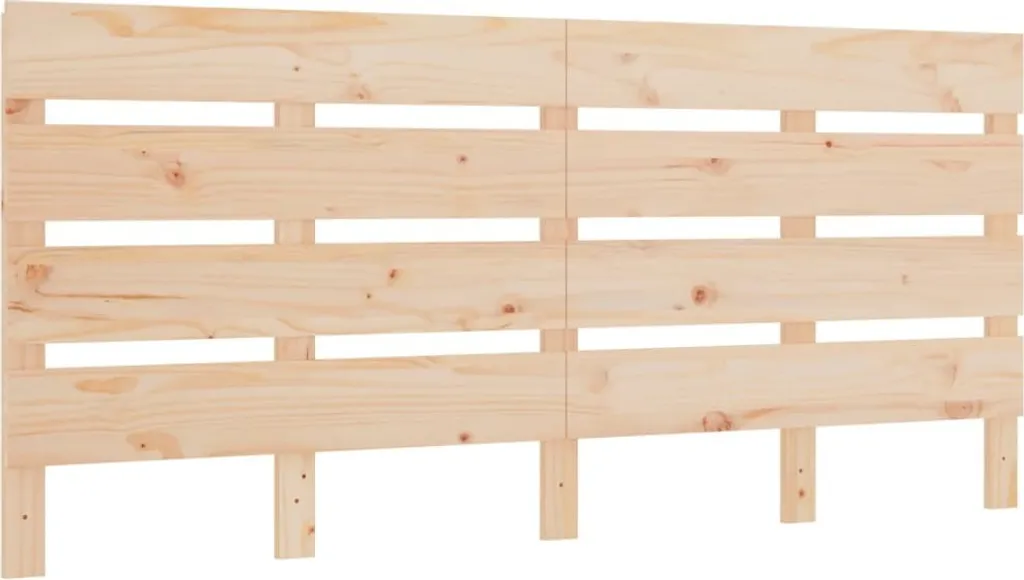 Tête de lit 140x3x80 cm en pin massif : finissez enfin votre déco de lit