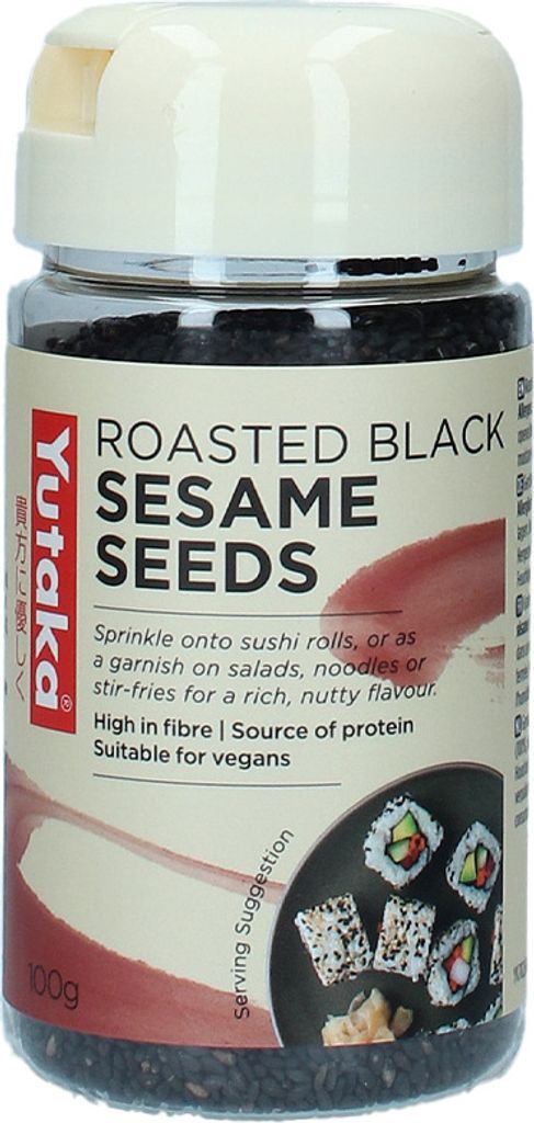 YUTAKA Schwarzer Sesam 100g