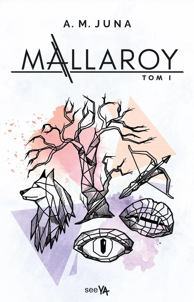 Roman Mallaroy Tome 1 A.M. Juna édition polonaise couverture souple