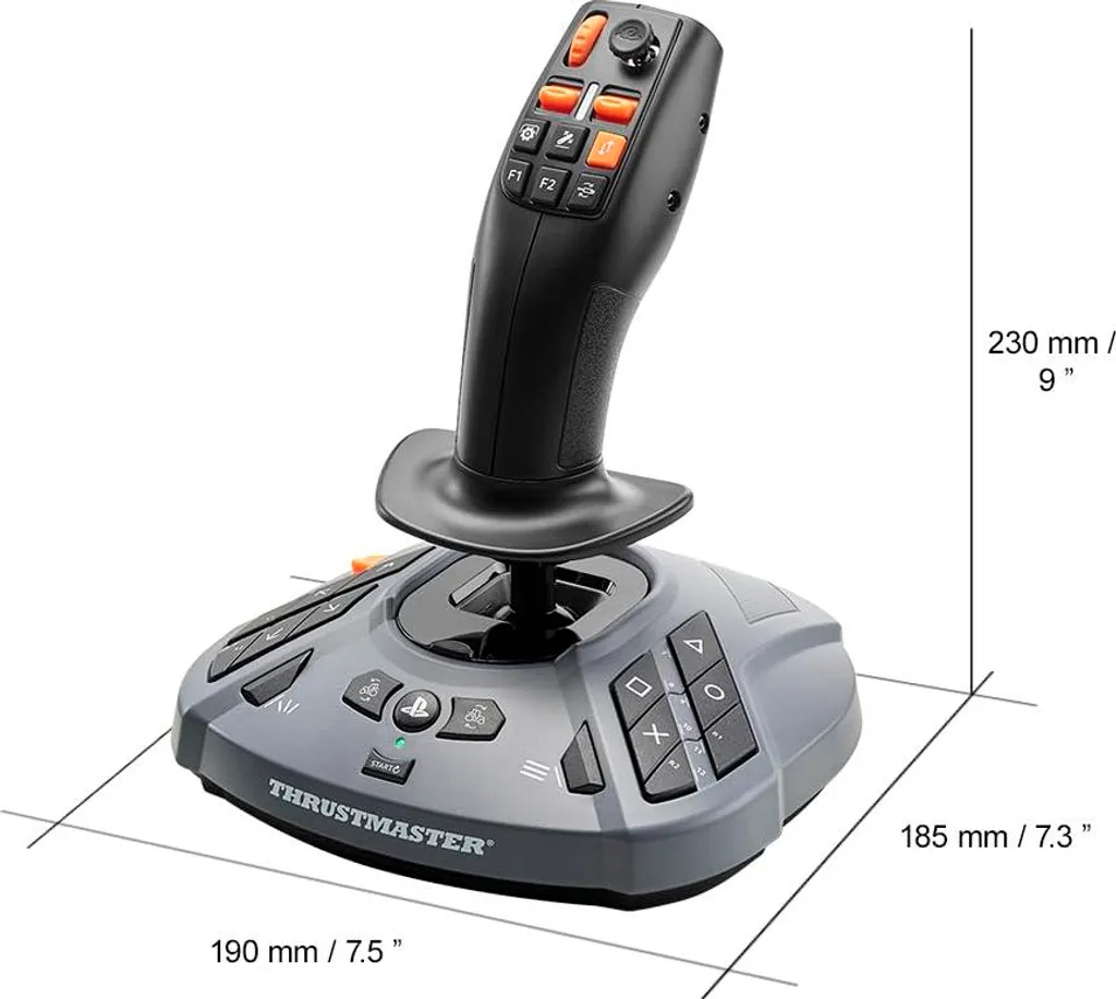 Joystick Thrustmaster SimTask FarmStick pour PC et Xbox Series X/S - 10