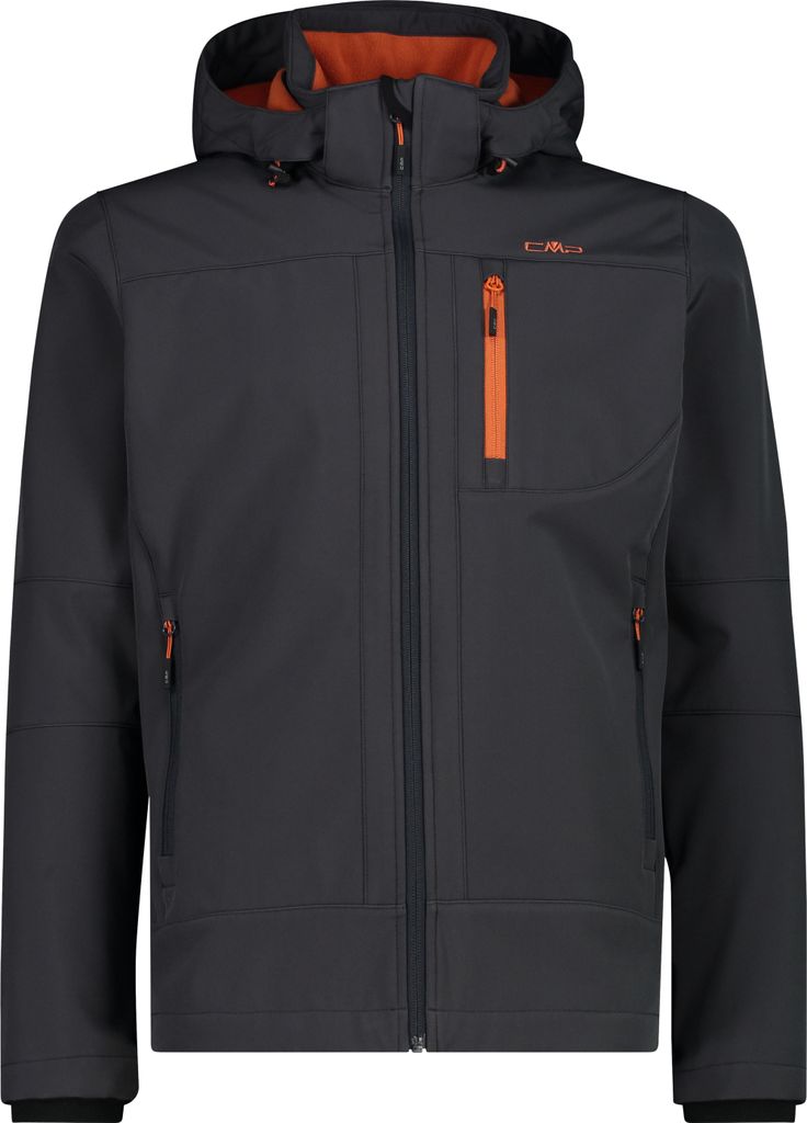 Cmp Man Jacket Zip Hood Antracite-Lichen Antracite-Lichen 54