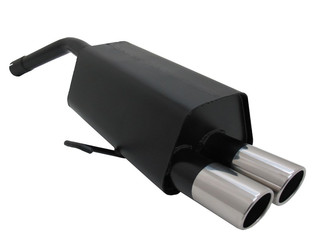 Novus Sportauspuff für Alfa Romeo 156 / GT 2x76mm SR-Design mit ABE