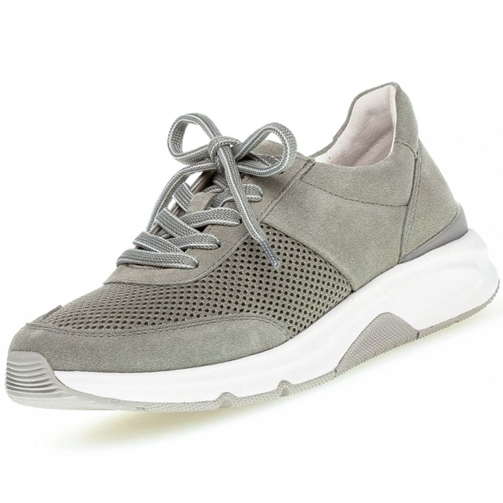 Gabor Comfort Rollingsoft Grün Leder Größe: 41.5 Normal