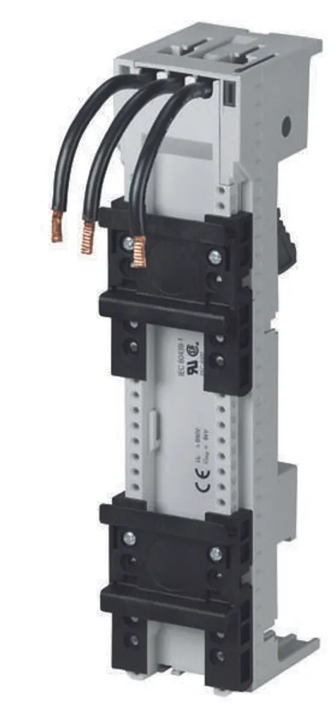 Support adaptateur rail DIN 45mm 25A BBA0-25/2TS pour armoire Eaton