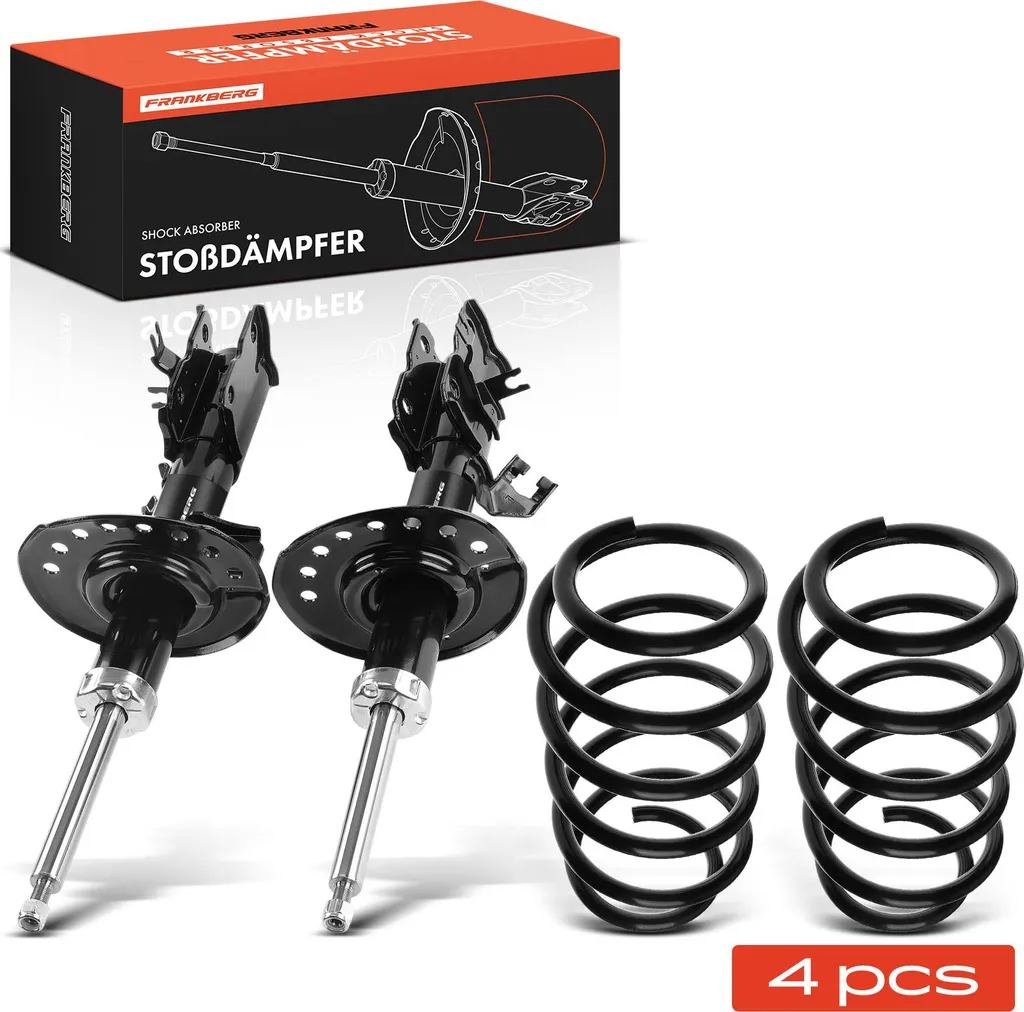 Kit d'Amortisseurs et Ressorts Avant pour Nissan X-Trail T30 2007-2013