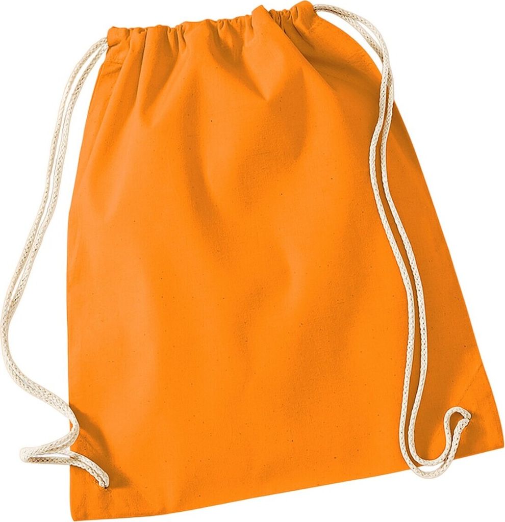 Westford Mill - Turnbeutel, Baumwolle PC5783 (Einheitsgröße) (Orange)