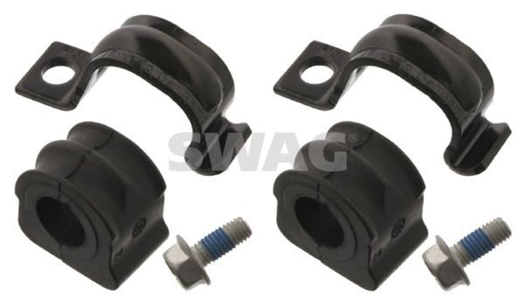 SWAG 30 93 7139 Stabilisatorlager Reparatursatz für VW Golf IV Schrägheck (1J1) Vorne 18mm