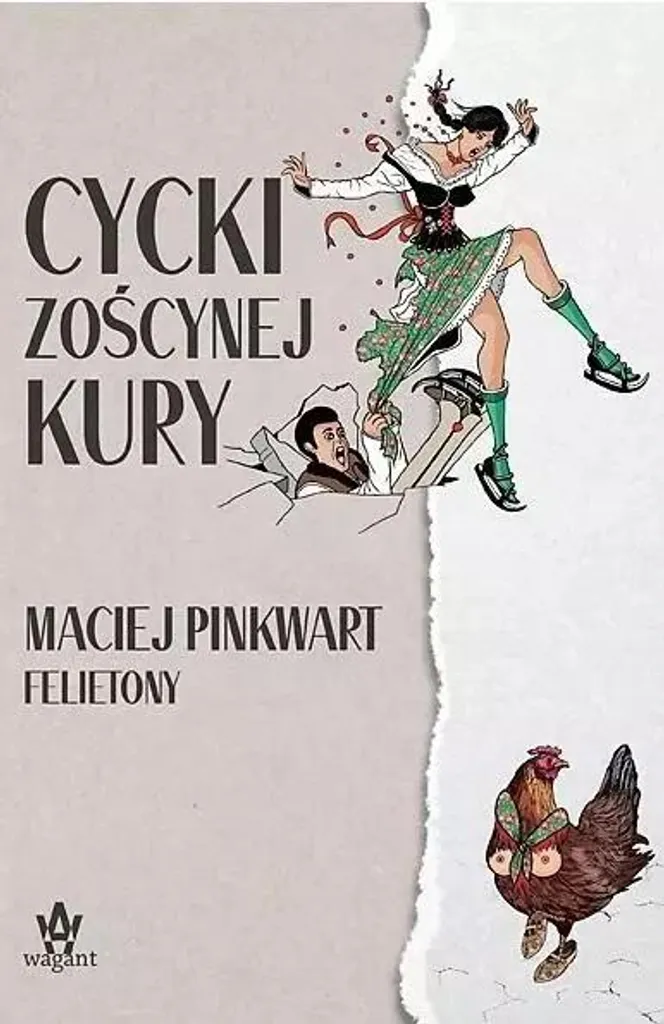 Livre Les seins de la poule Zoscin avec illustration originale