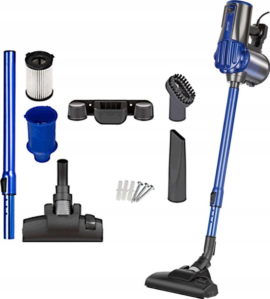 Staubsauger 2In1 Mpm Beutellos 600W Leicht Epa Zyklon Filter Handheld