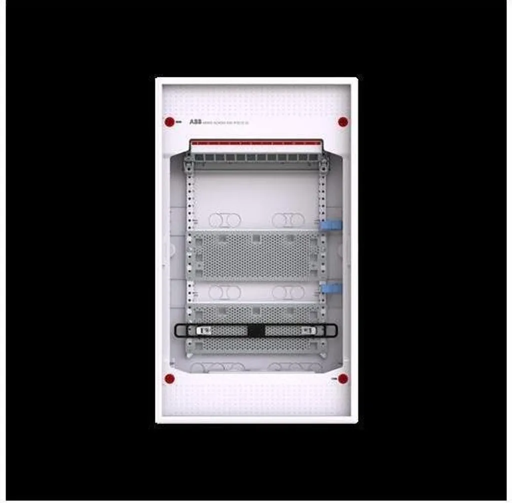 Coffret de distribution électrique apparent 5 rangées AK660N4 Blanc