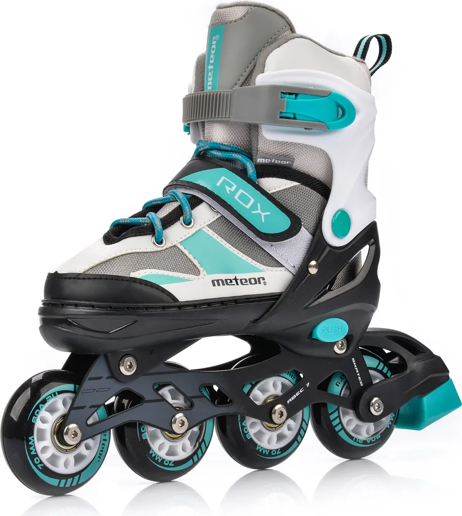 Roller enfant Meteor ROX Menthe idéal pour apprendre la glisse S 30-33