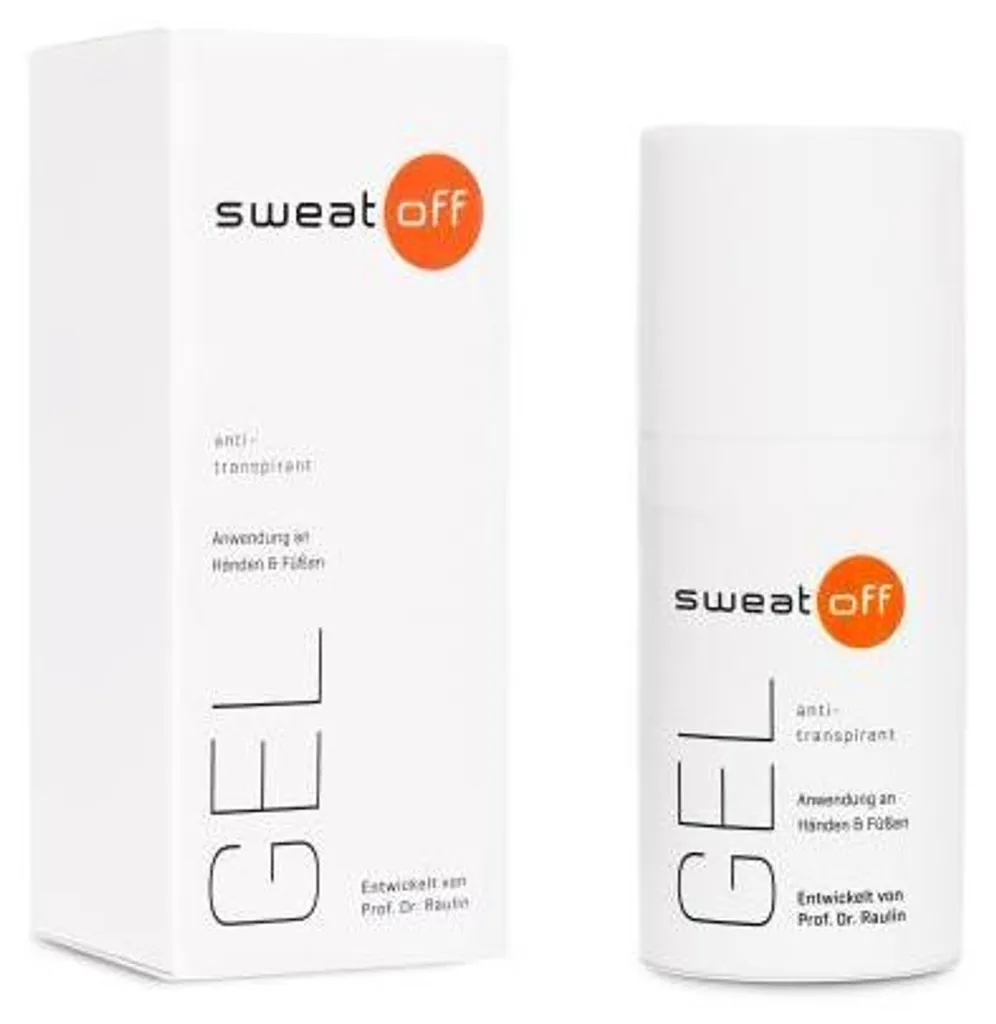 Gel anti-transpirant Sweat-Off 30 ml haute efficacité contre humidité