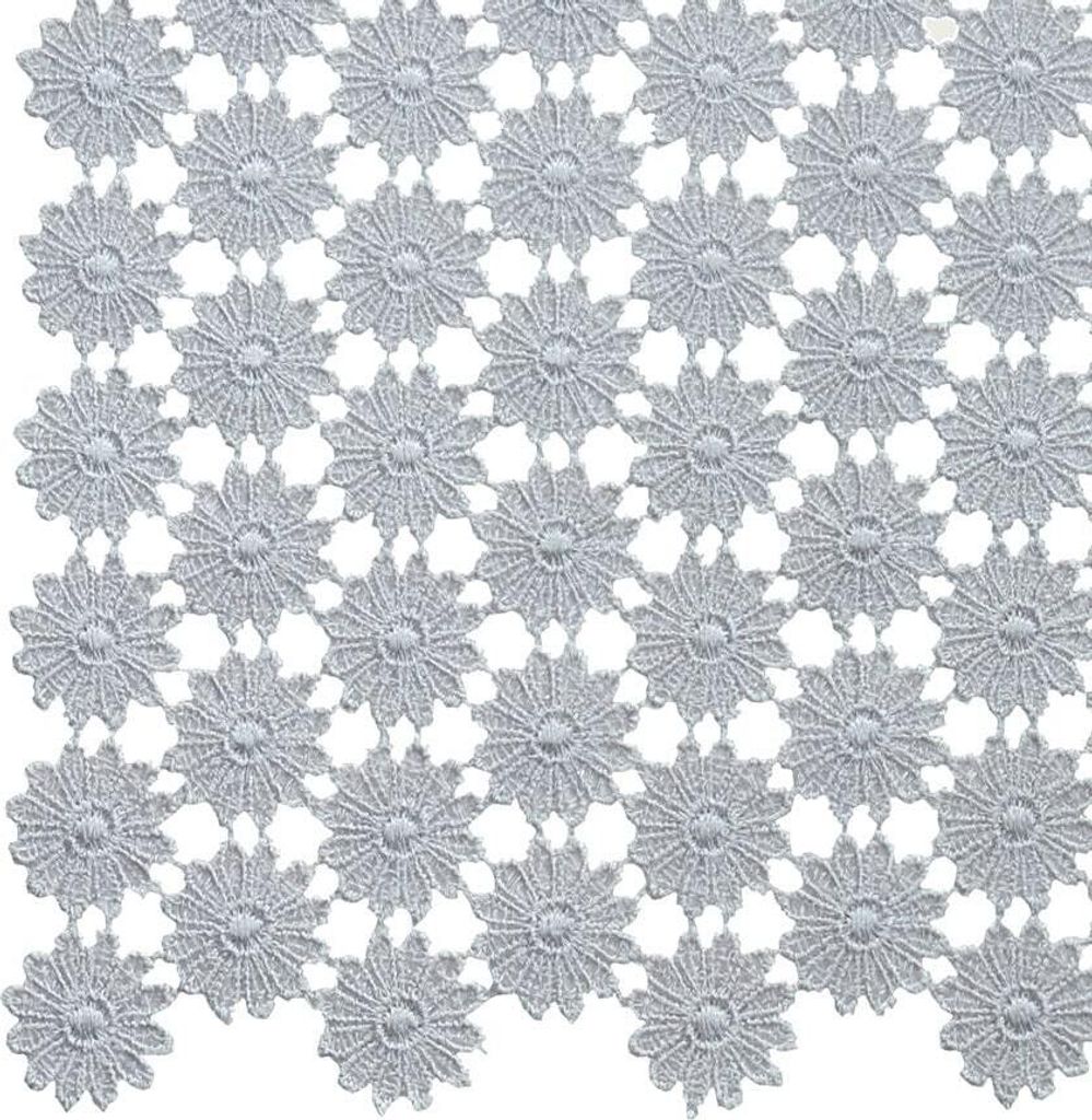 Tischdeckchen FREYA Vollspitze Vintage Polyester grau 30 x Produktbild 