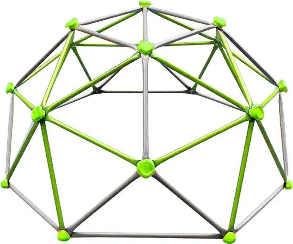 Klettergerüst | Kuppel und Zubehör zum Klettern | Kletterdom für Kinder | Deluxe Garten Spielplatz Kletterkuppel