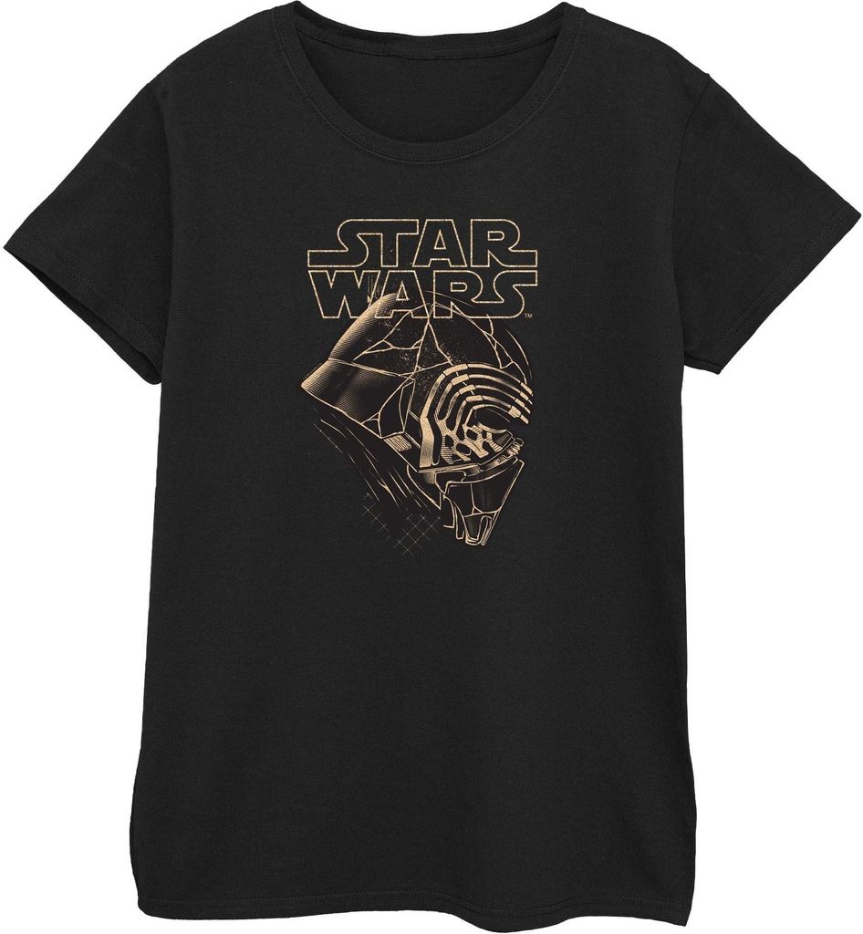 Star Wars: The Rise of Skywalker - T-Shirt für Damen BI51228 (L) (Schwarz)