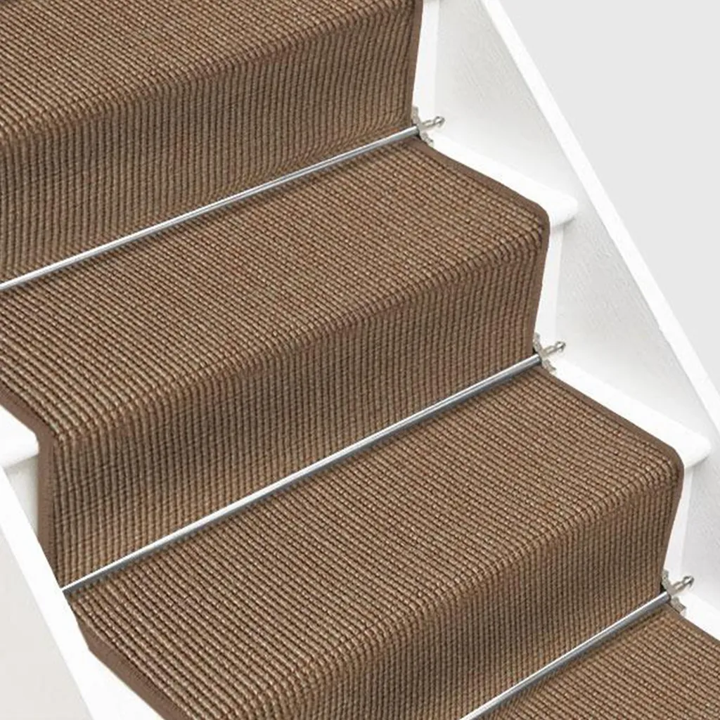 Tapis escalier sisal Sylt antidérapant liège 66x250 cm anti-bruit