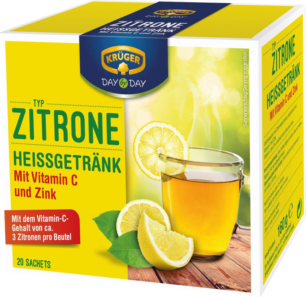 Krüger Citrone Heiß-/Kaltgetränk 160g