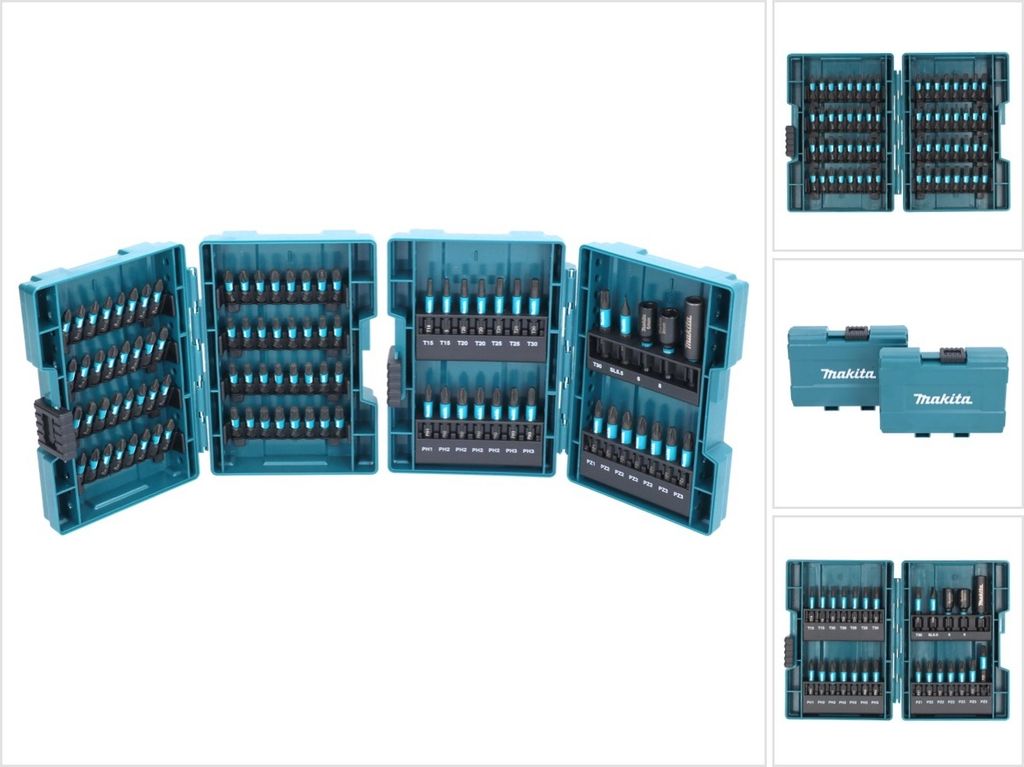 Makita E-03109 Sada bitov 90 ks. Impact Black Bit Set 25/50 Obrázok produktu 