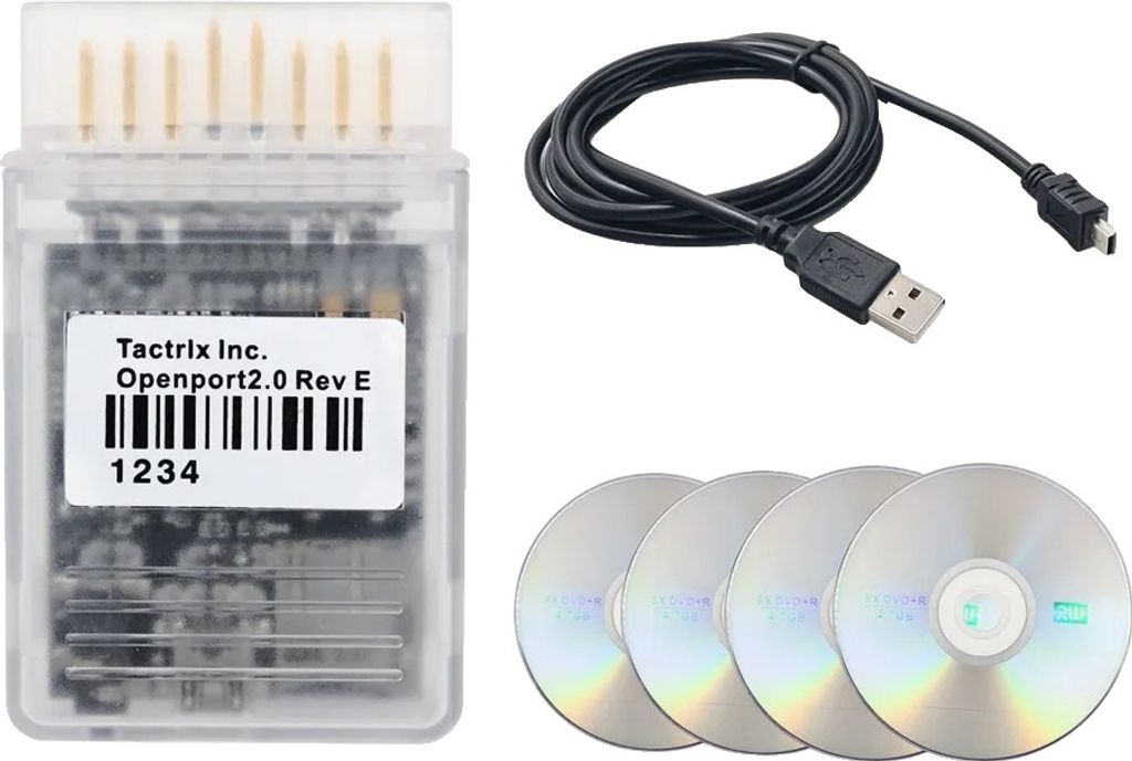 Kábel Tactrix Openport, plná kompatibilita so softvérom, Obrázok produktu 