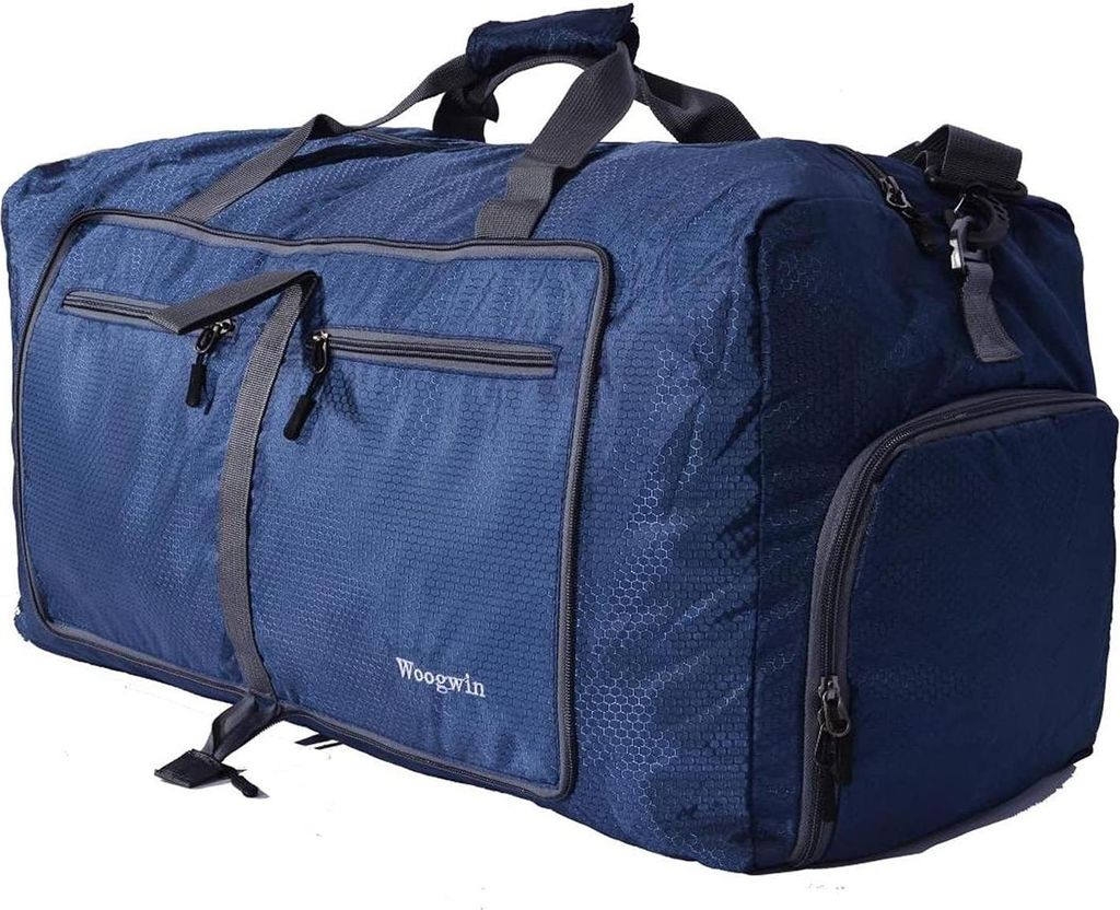 ehsbuy 60L Reisetasche Groß Faltbare Sporttasche Herren Damen mit Schuhfach Taschen Wasserdicht Saunatasche Travel Bag für Sports Urlaub Gym