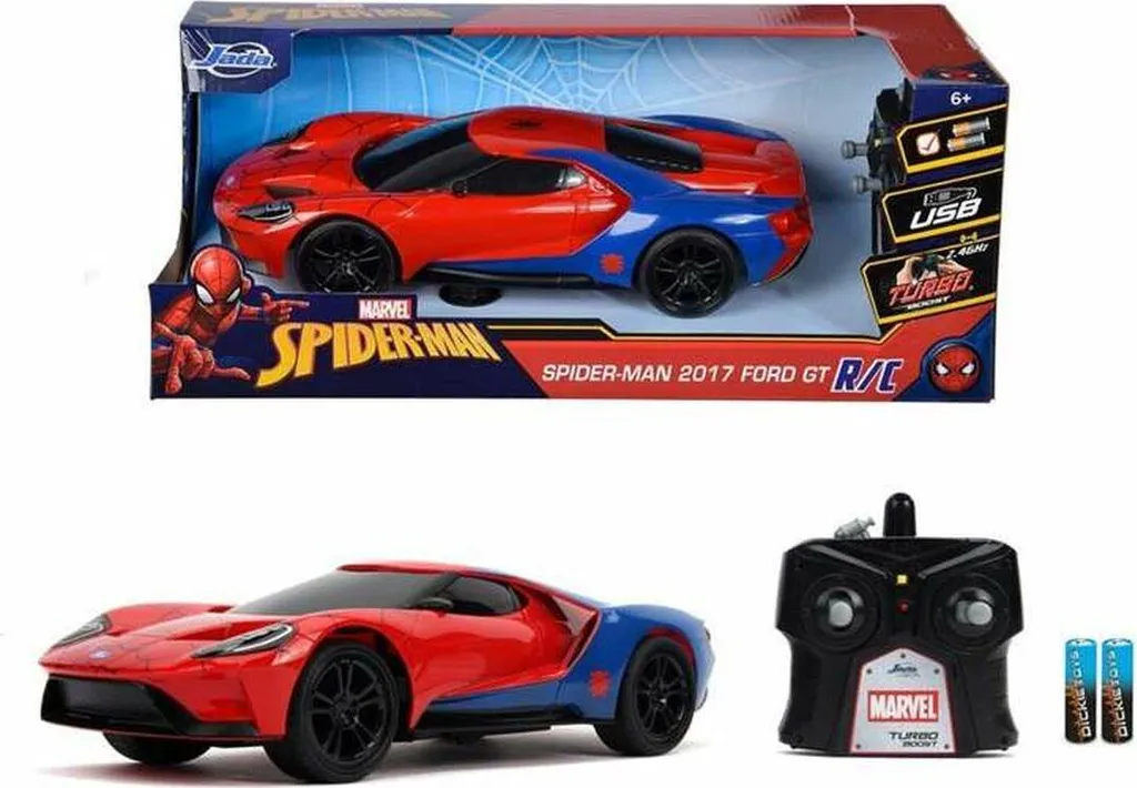 Voiture Télécommandée Simba Spiderman - Idée Cadeau Anniversaire Enfant