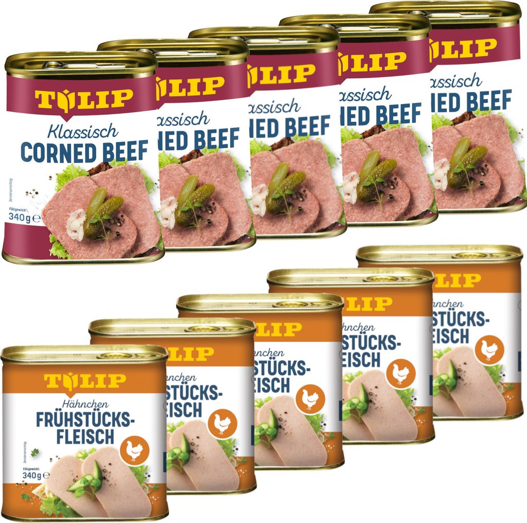 TULIP Bundle Frühstücksfleisch Corned Beef Hähnchen Produktbild 