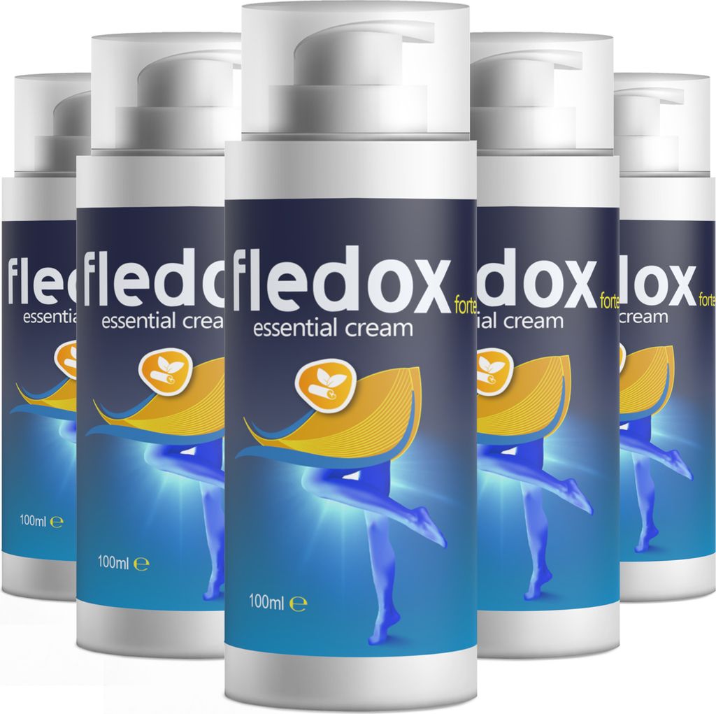 Creme Fledox - 500 ml, 5er Pack