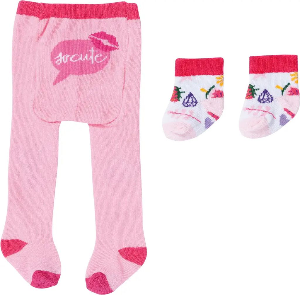 BABY born Rajstopki i para skarpetek Dla lalki 43 cm Obrázok produktu 