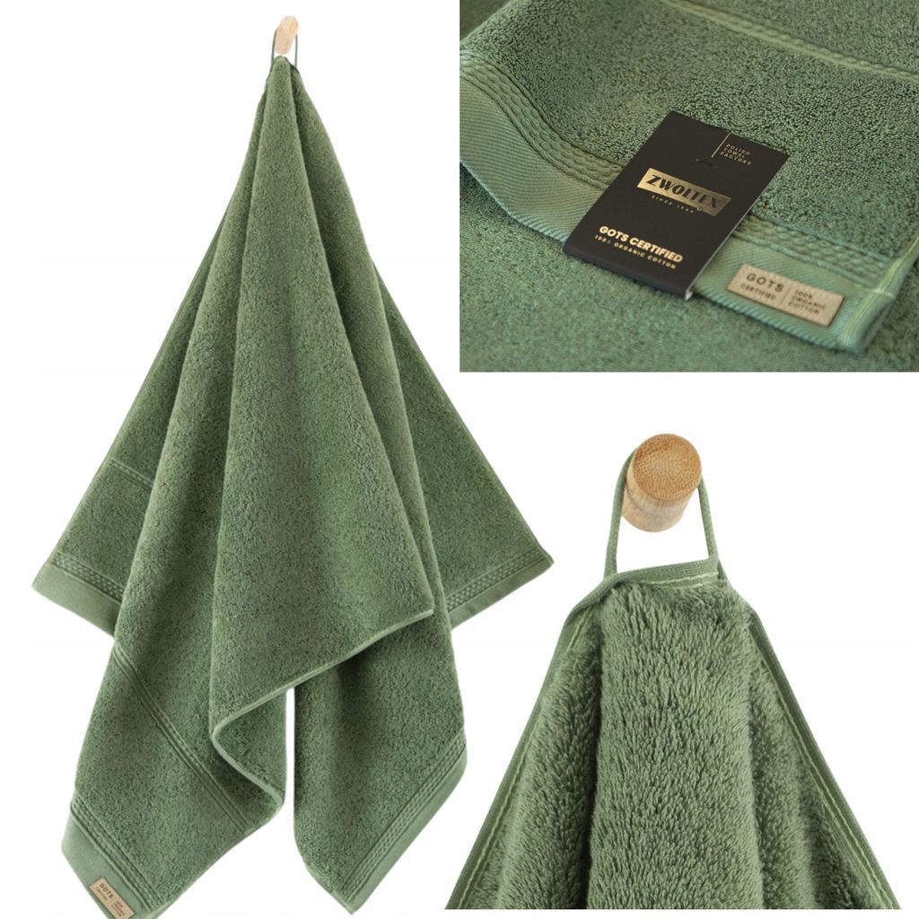 Handtuch - 100% Baumwolle - 650g/m2 - 100x150 cm - Extra Saugfähig - Grün - hohe Grammatur - QUEEN