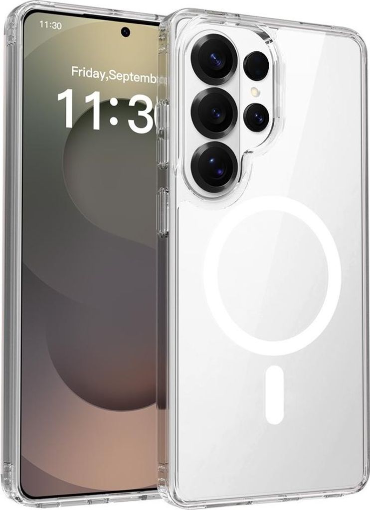 Samsung Galaxy S26 Ultra Hülle - Coverup Transparent TPU Back Cover - MagSafe Compatible - Transparent