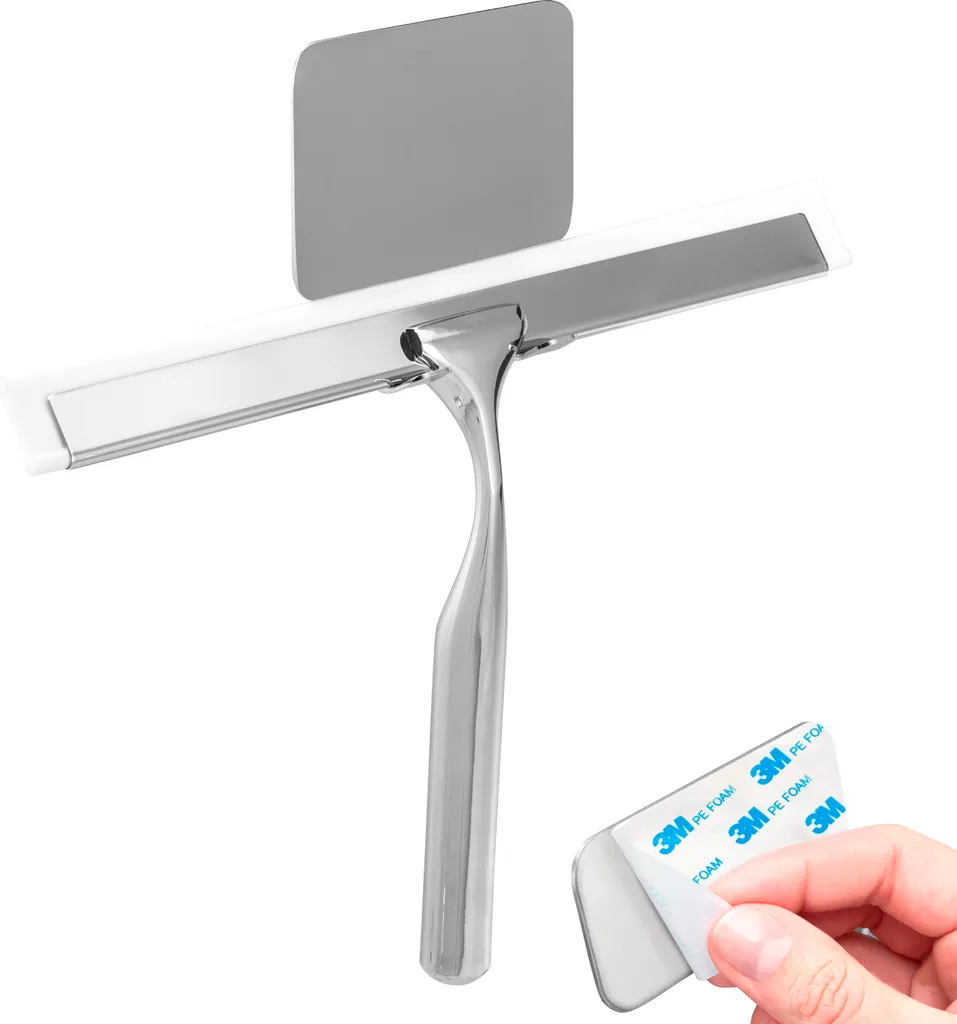 Bagno in Ordine con bremermann LUCENTE TAPE: Spatola e Porta Phon Inox
