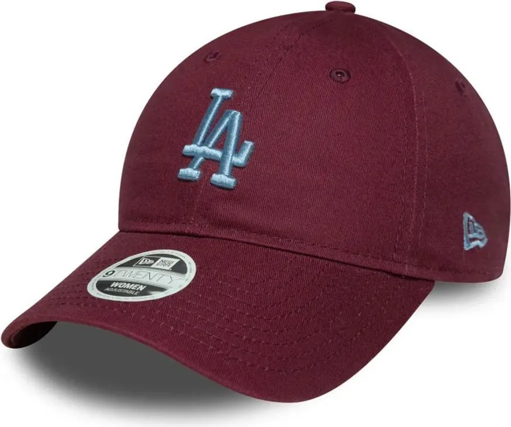 Offerta New Era 9TWENTY Dodgers Rosso: Cappello Regolabile Midi Logo