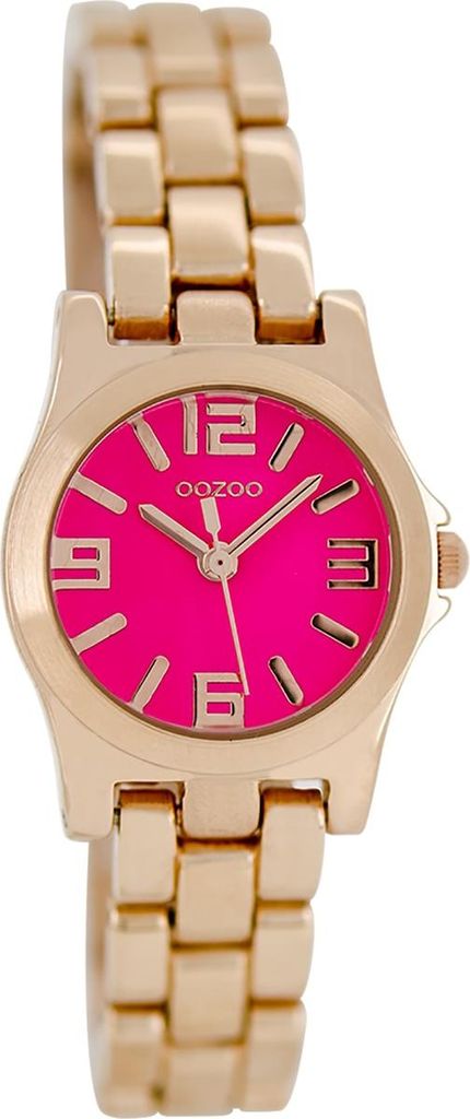 Oozoo Armbanduhr rosegold Metall Timepieces Damen Analog-Quarzuhr UOC6223A