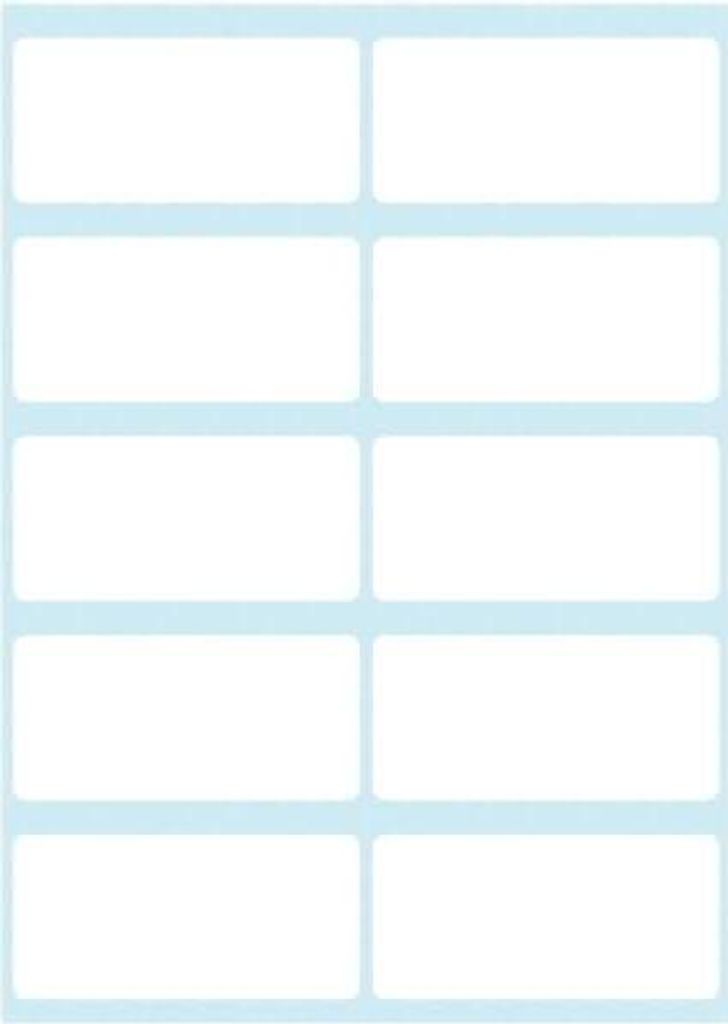 Herlitz 11296597, Rechteck, Universal, 6 Blätter, 8 cm, 12,5 cm, 19 mm