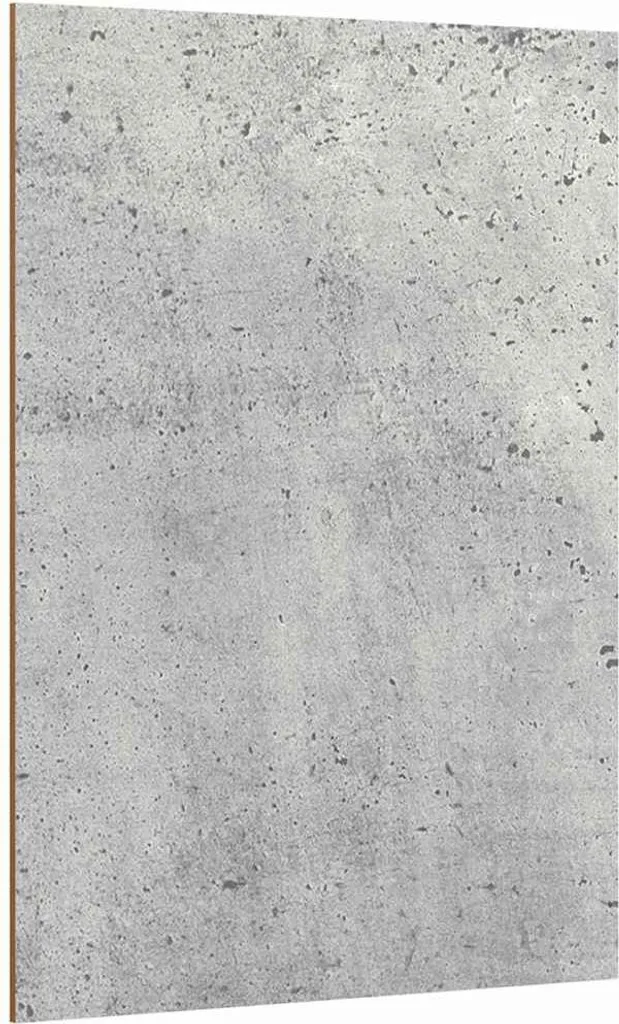 vidaXL Pannelli decorativi 150 pezzi Grigio cemento 21 x 30 x 0,27 cm Materiale a base di legno