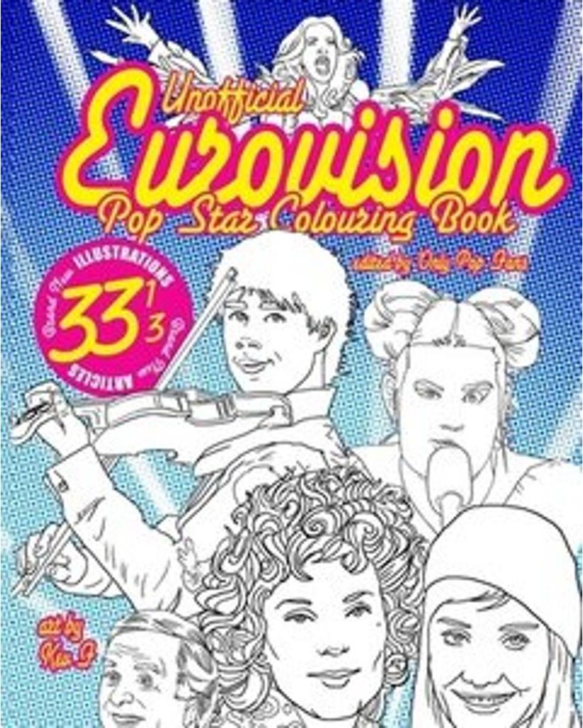 Eurovision Pop Star Colouring Book
