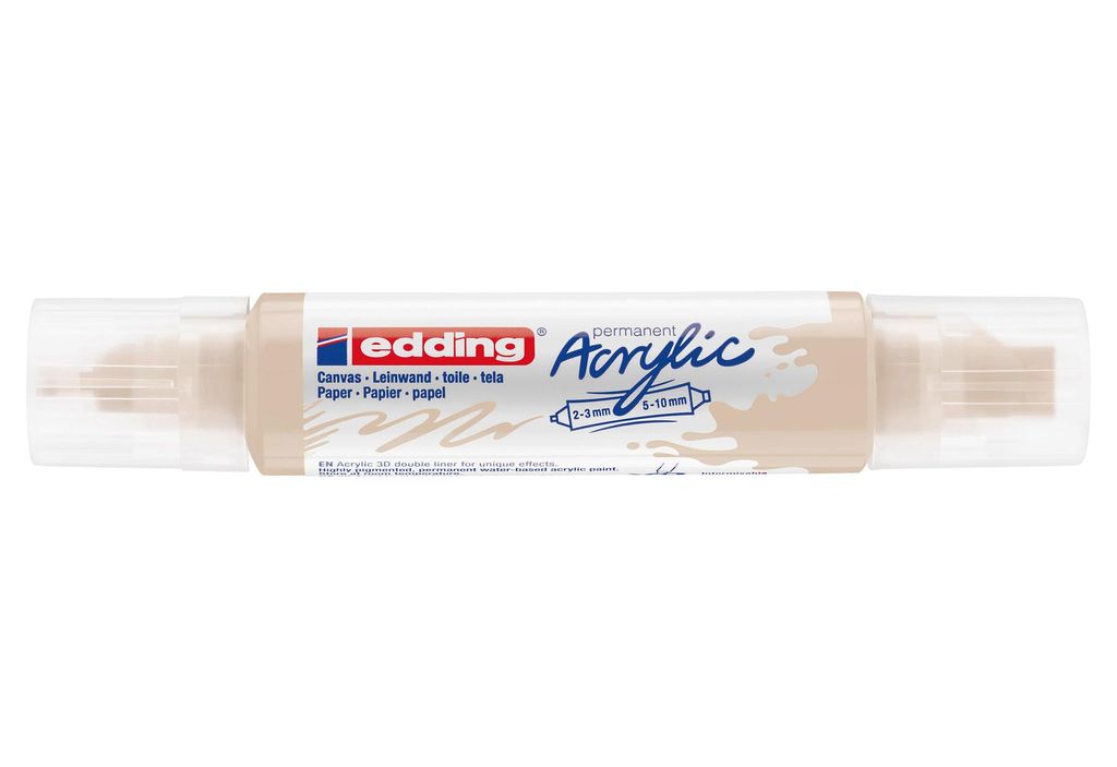 edding 5400 Acryl 3D Double Liner beige Immagine del prodotto 