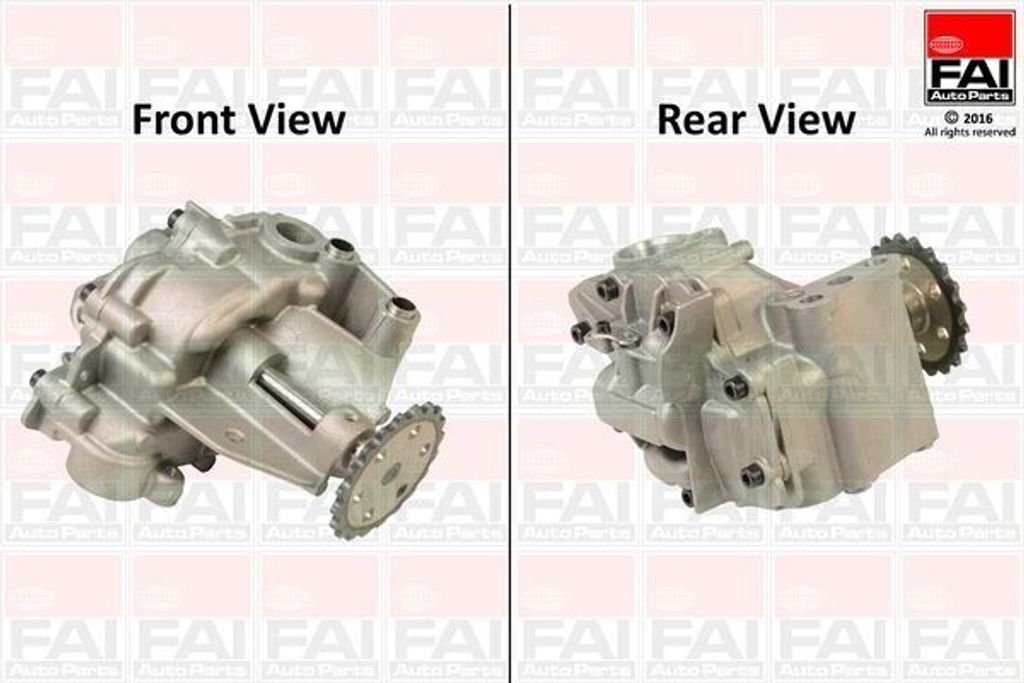 FAI AutoParts OP316 Ölpumpe Motorölpumpe für OPEL Vivaro A Kastenwagen (X83) Vivaro A Combi (X83) Vivaro A Pritsche / Fahrgestell (X83) für REN...
